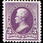 3¢ Jackson - purple