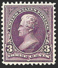 3¢ Jackson - purple
