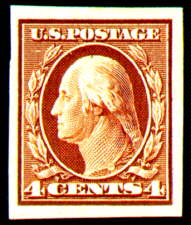 4¢ Washington - orange brown