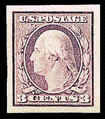3¢ Washington Type I - violet