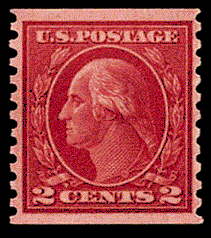 2¢ Washington Type III - carmine