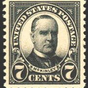 7¢ McKinley (1923) - black