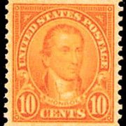 10¢ Monroe (1923) - orange