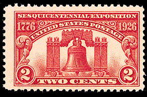 2¢ Liberty Bell Sesquicentennial