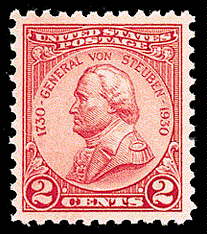 2¢ Von Steuben