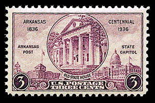 3¢ Arkansas Statehood