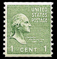 1¢ G. Washington