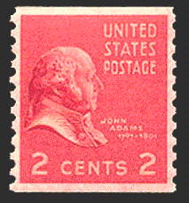 2¢ J. Adams