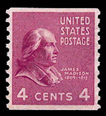 4¢ J. Madison