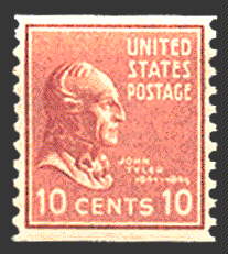 10¢ J. Tyler