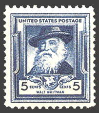 5¢ Walt Whitman