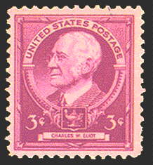 3¢ Charles W. Eliot