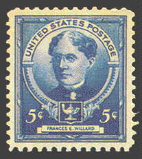5¢ Frances F. Willard