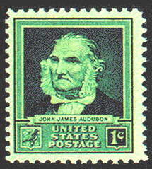 1¢ John J. Audubon