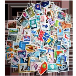 Maps and Globes Topical Postage Stamp Collection 100 pc