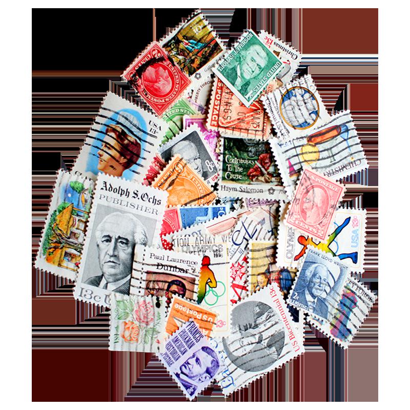 ZK- Packet of 50 United States Stamps