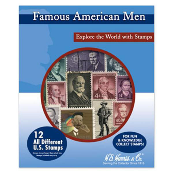 Famous American Men Starter Stamp Collection