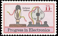United States Airmail Stamps - 1973 - 11¢ Electronics