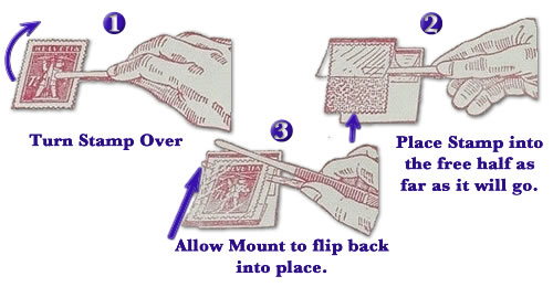 Showgard Stamp mounting instructions