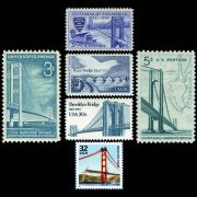 Historic Bridges on US Stamps