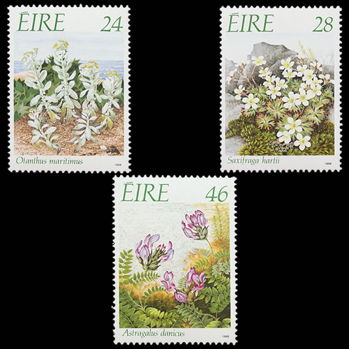 1988 Ireland Endangered Flora Stamp Set