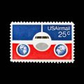 1976 U.S Airmail Stamp #C89