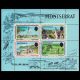 Montserrat Tourism Souvenir Stamp Sheet