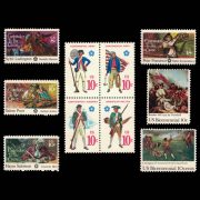1975 U.S. Stamp Set - The American Revolution