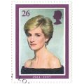 26 pence Great Britain Collectible Stamp #1795 - Princess Diana