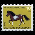 1969 German Semi-Postal Stamp #B442 - Pony
