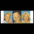 Marilyn Monroe Stamp Strips - 1994 St. Thomas and Prince Island