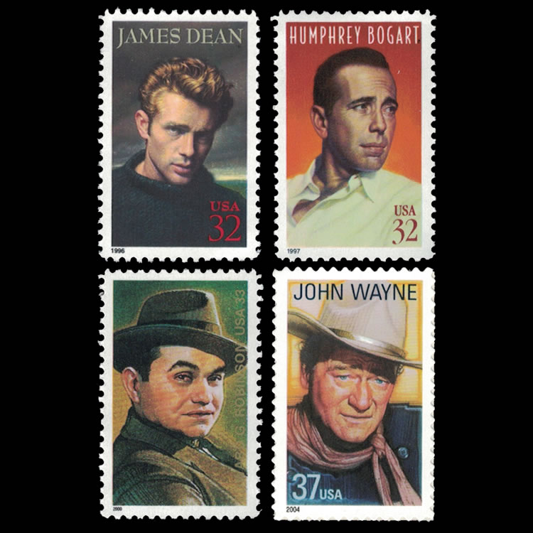 U.S. Legendary Actors Stamp Set