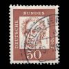 1961 Germany Stamp #833 - Johann Wolfgang von Goethe 50 Pfennig Stamp
