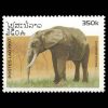 1997 Laos Stamp #1332 - 350k Adult African Bush Elephant