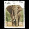 1997 Laos Stamp #1334 - 550k African Bush Elephant