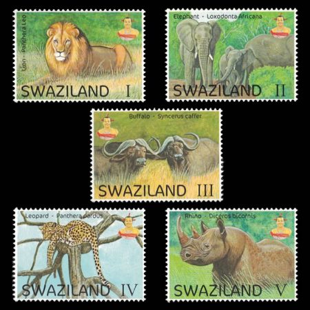 2017 Swaziland Wildlife Stamp Set