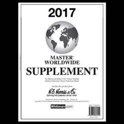 2017 Master Worldwide Stamp Album Supplement