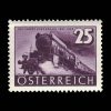 1937 Austria Stamp #386 - 25 Groschen Modern Steam Locomotive