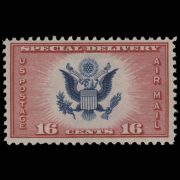 1936 U.S. CE2 Aimail Special Delivery Stamp - image representative only and is from arago.si.edu