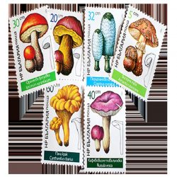 1987 Bulgaria Mushrooms 3232-3237 set of 6 mint NH
