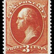 3¢ Washington - vermillion