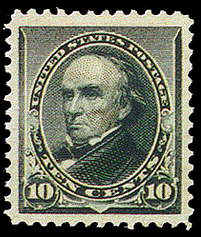 10¢ Webster - green