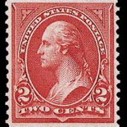 2¢ Washington Type II - carmine