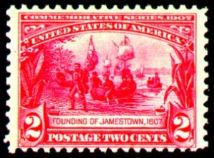 2¢ Founding of Jamestown