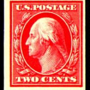 2¢ Washington -carmine