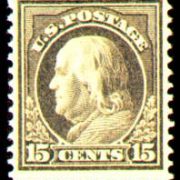 15¢ Franklin - gray
