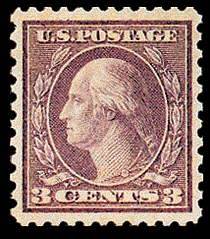 3¢ Washington - violet