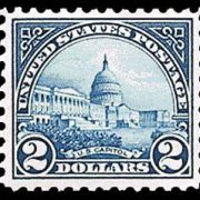 $2 U.S. Capitol (1923) - deep blue