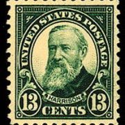 13¢ Harrison (1926) - green
