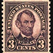 3¢ Lincoln - violet